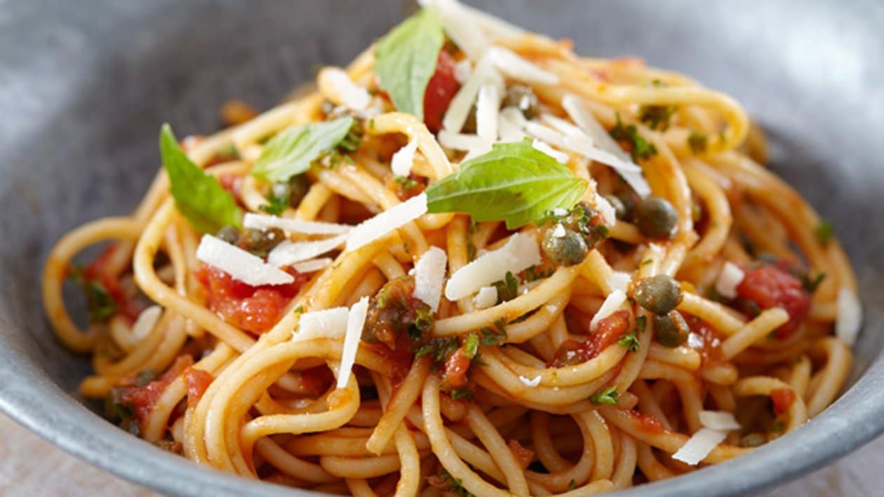 Spaghetti Sparviero – - Recept 